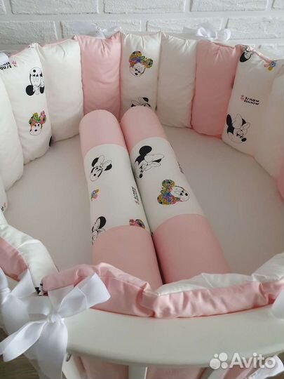 Бортики в кроватку