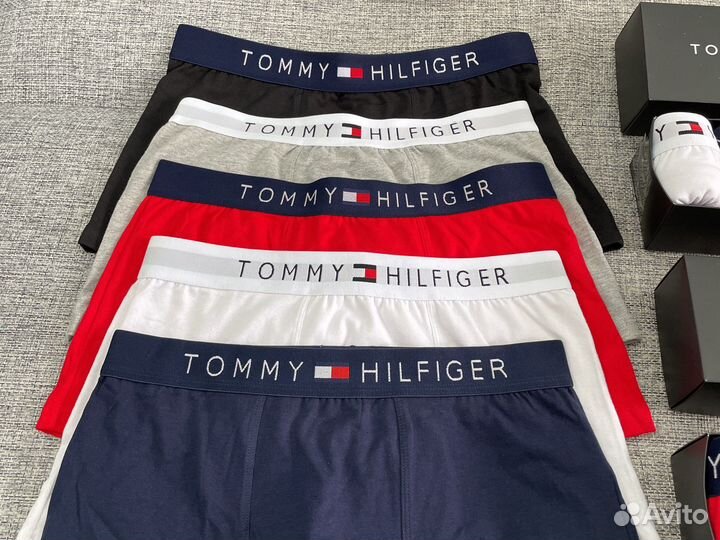 Трусы мужские tommy hilfiger 5 штук