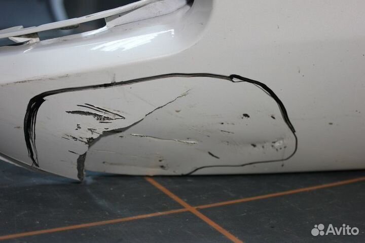 Бампер задний - Mercedes-Benz GL-klasse AMG X166