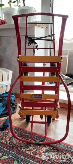 Детские санки на колесах