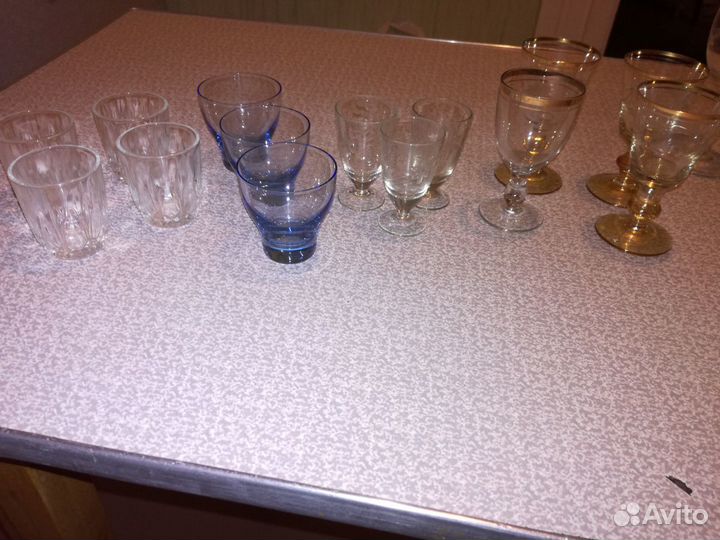 Рюмки,фужеры советских времён