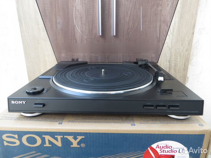 Виниловый проигрыватель sony PS LX300 USB