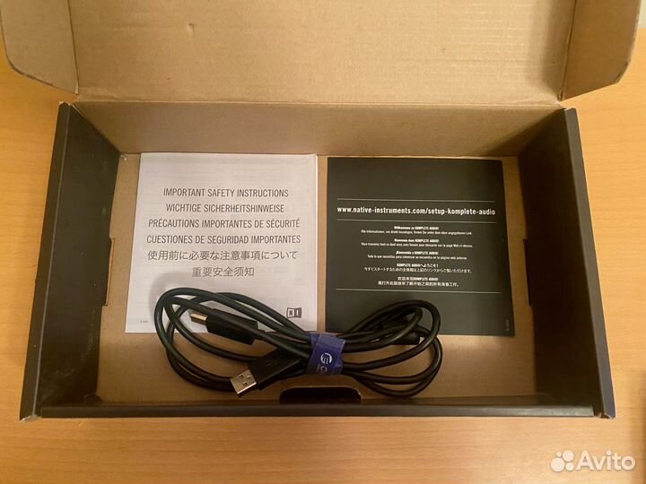 Звуковая карта Komplete audio 6 MK 2