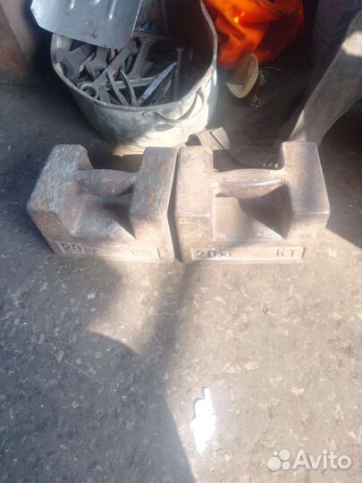 Гиря 2шт, 20кг
