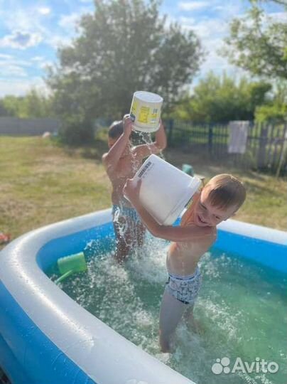 Бассейн надувной новый