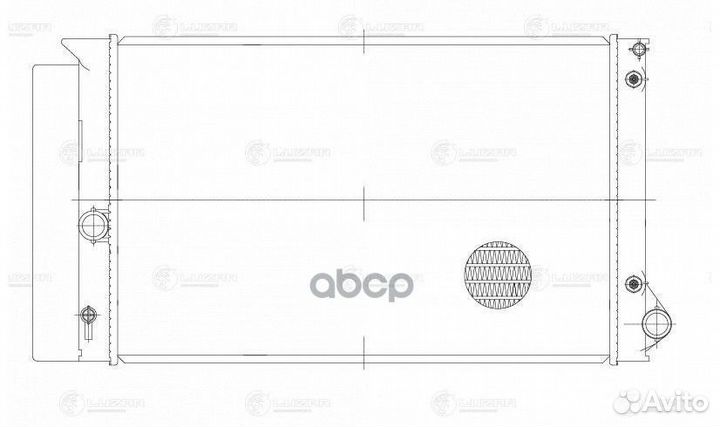 Радиатор охлаждения Toyota Corolla 07, Auris 0