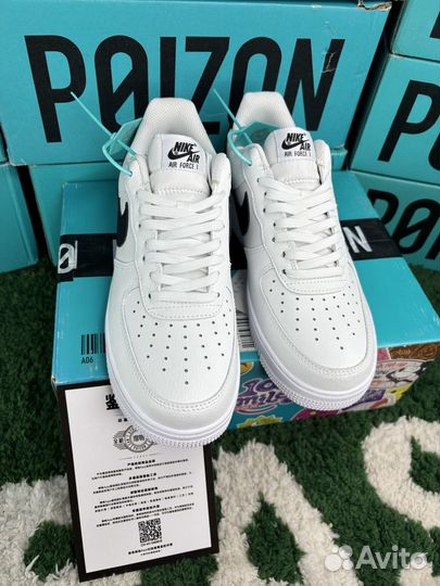 Nike Air Force 1 Black/White Оригинал