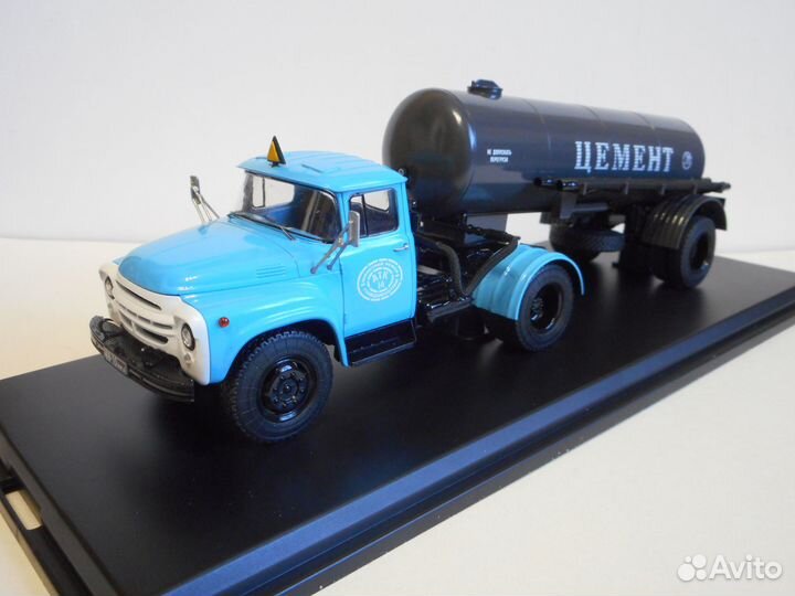 Модель зил-130В1 с п/прицепом ТЦ-4 1:43