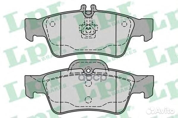 Комплект тормозных колодок 05P1232 05P1232 Lpr