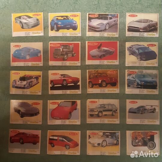 Вкладыши turbo yellow 261-330