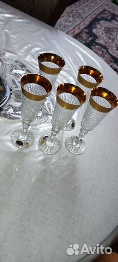 Хрустальные фужеры