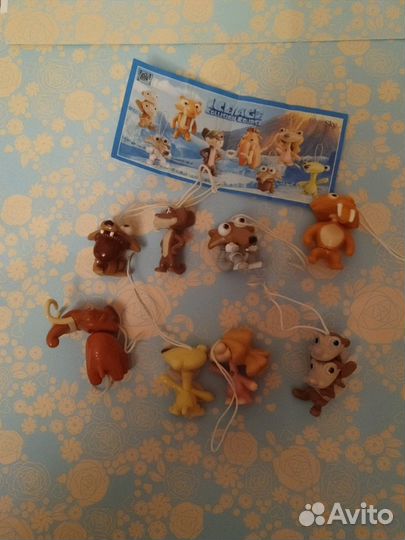 Киндер-сюрприз серия ледниковый период