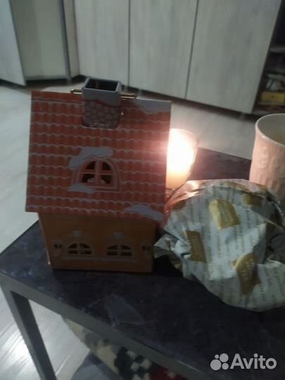 Домик -подсвечник с чаем, 70 гр