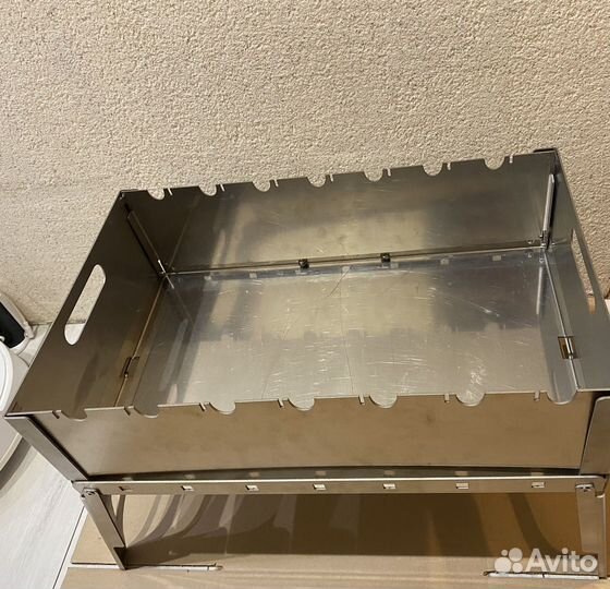 Мангал из нержавейки разборный