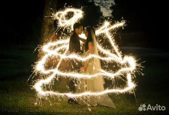 Большие бенгальские свечи,40 см