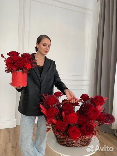 101 роза Букет из 21 розы 5 19 35 41