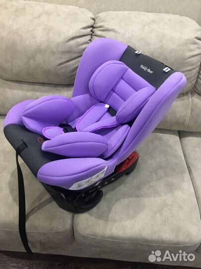 Автомобильное кресло bertoni лиловое до 5 лет