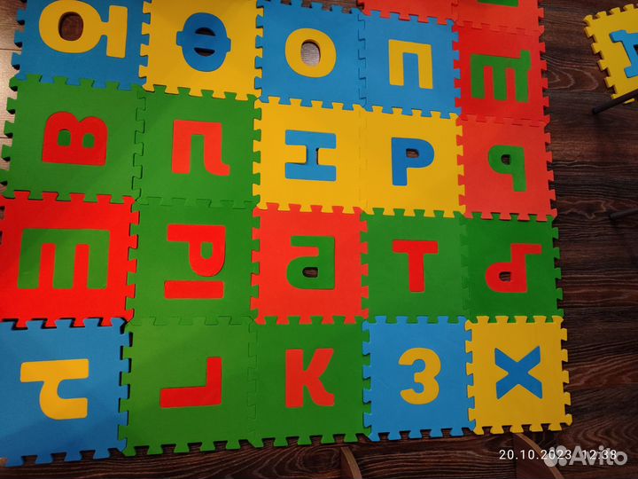 Детский коврик пазл