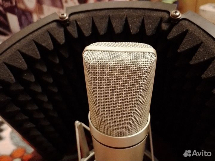 Студийный микрофон neumann u 87 клон