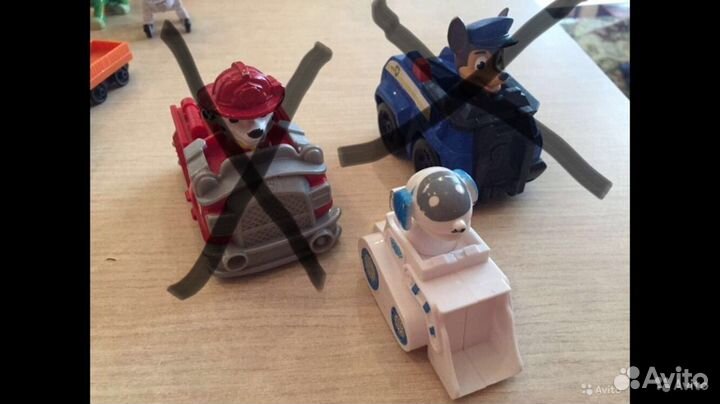 Щенячий патруль и Hot wheels трасса,кубики