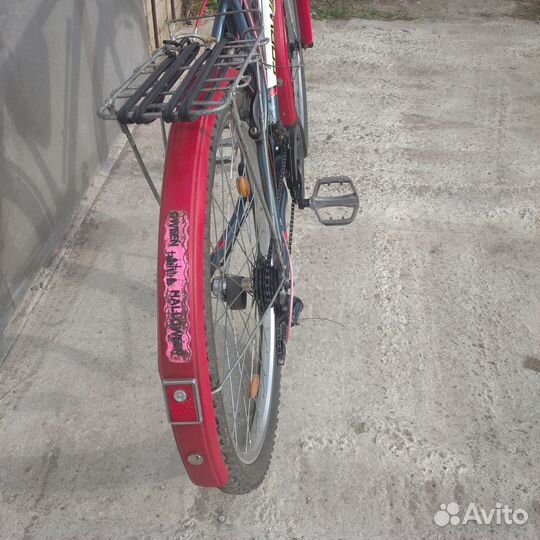 Горный велосипед, колеса 26, рама 19