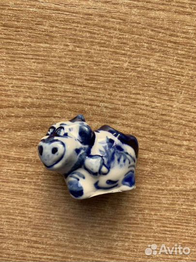 Сувенир фарфор гжель
