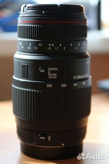Объектив sigma 70-300