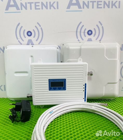 Усилитель сотовой связи и интернета 900/1800/2100