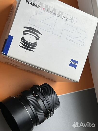 Объектив carl zeiss planar 50 1,4 zf.2