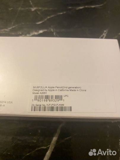 Apple pensil (2nd generation)