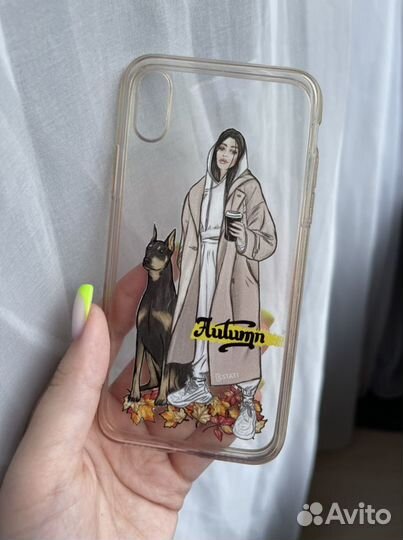 Чехлы на iPhone X/XS и 12pro(фиолетовый)