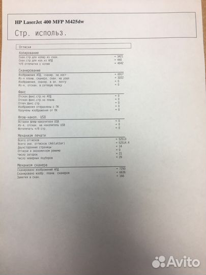 Мфу HP LaserJet Pro 400 MFP M425dw