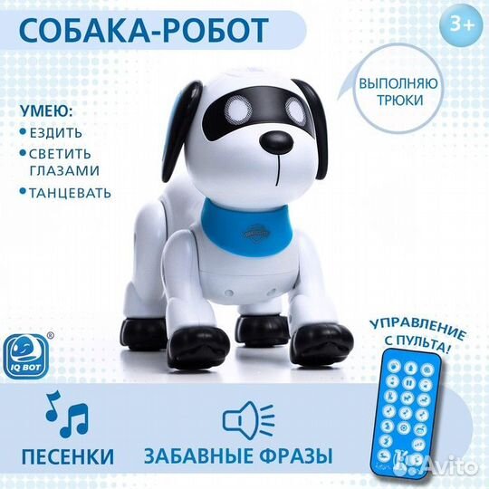 Робот собака «Лакки» IQ BOT