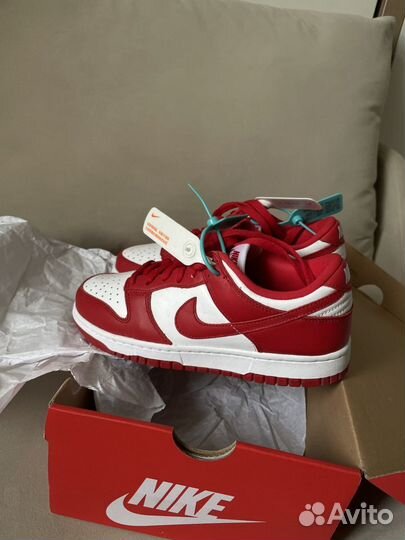 Nike sb Dunk low red