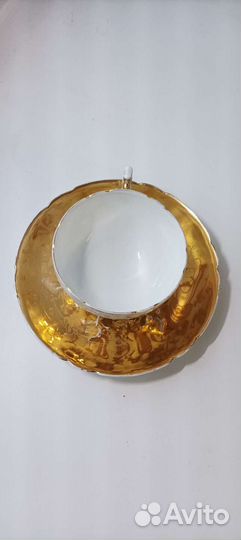 Чайная пара, фарфор Гарднер