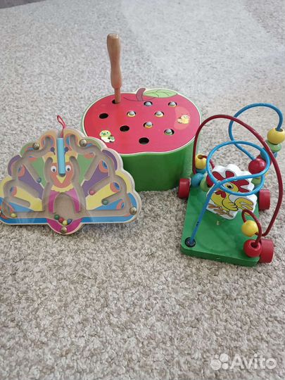 Детские развивающие игрушки