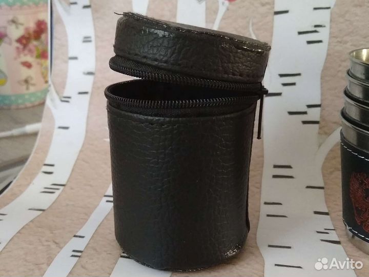 Набор рюмок из нержавейки для похода