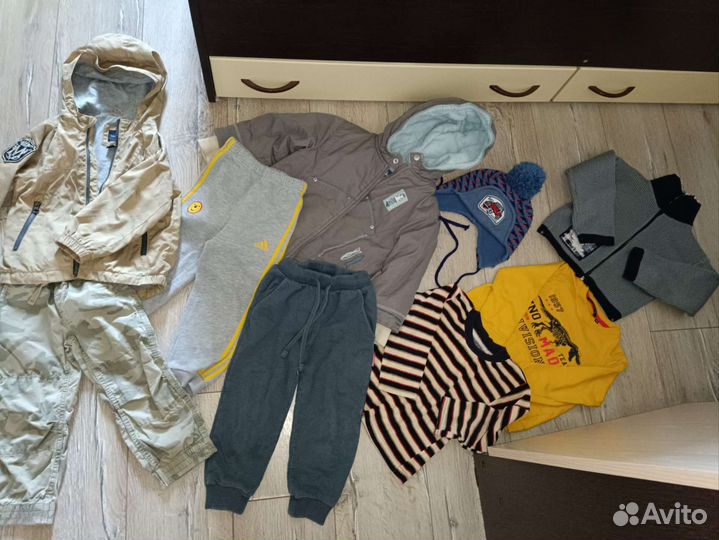 Вещи пакетом мальчику 98