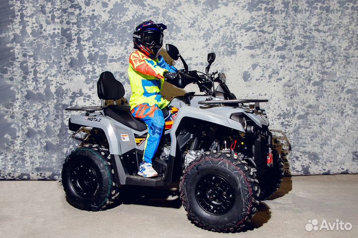 Квадроцикл Motax ATV Grizlik 200 Ultra серый