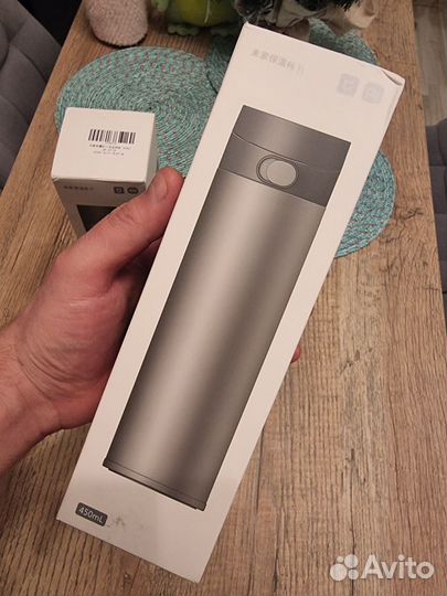 Термос Xiaomi Mijia Thermos Cup Ti титановый