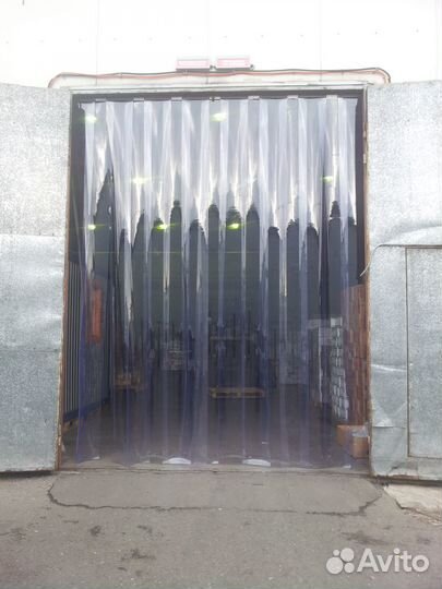 Пленка пвх для завес, гладкая, прозрачная 300 мм