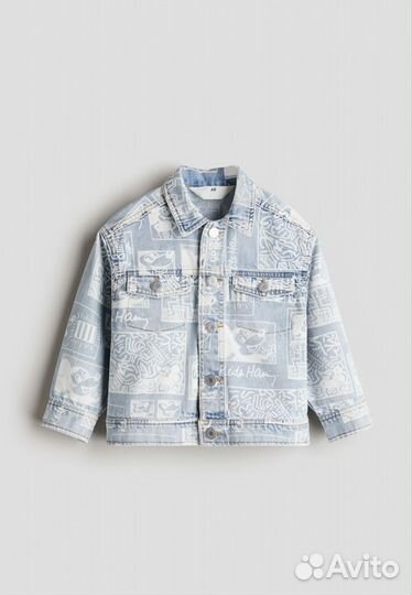 Джинсовая куртка hm на мальчика