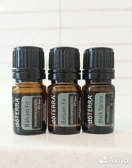 Эфирные масла doterra бальзам. пихта