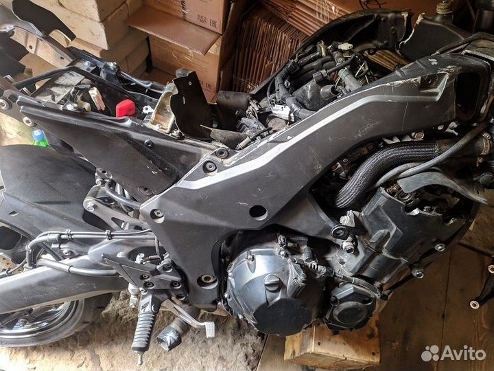 Кавасаки kawasaki z1000sx 2018 г. в. часть мото