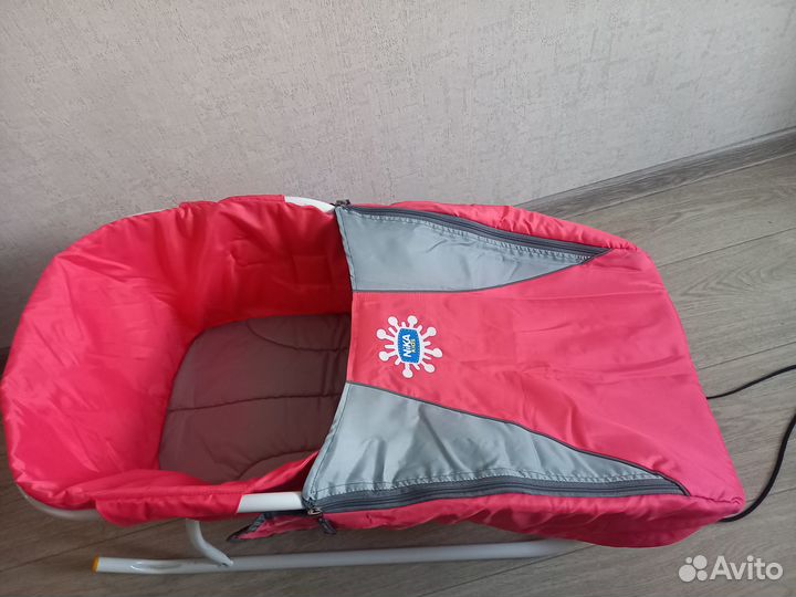 Сиденье для Санок с Чехлом для Ног Nika на молнии