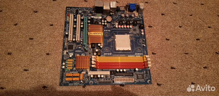 Материнская плата ga-ma78gm-s2h