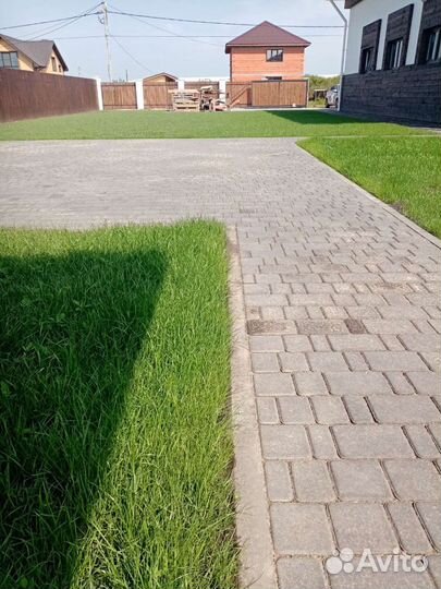 Укладка тротуарной плитки
