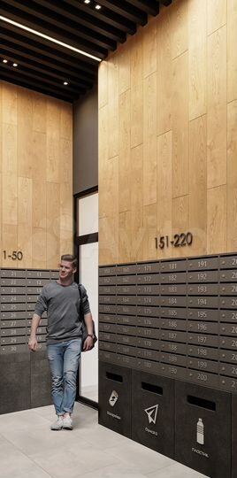 2-к. квартира, 50,5 м², 7/23 эт.