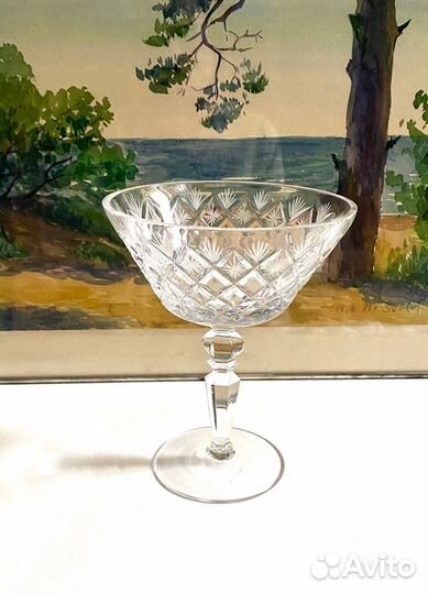 Ваза времен СССР. Хрусталь