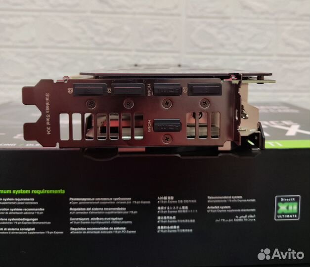 Игровая видеокарта RTX 3060 TI asus tuf gaming